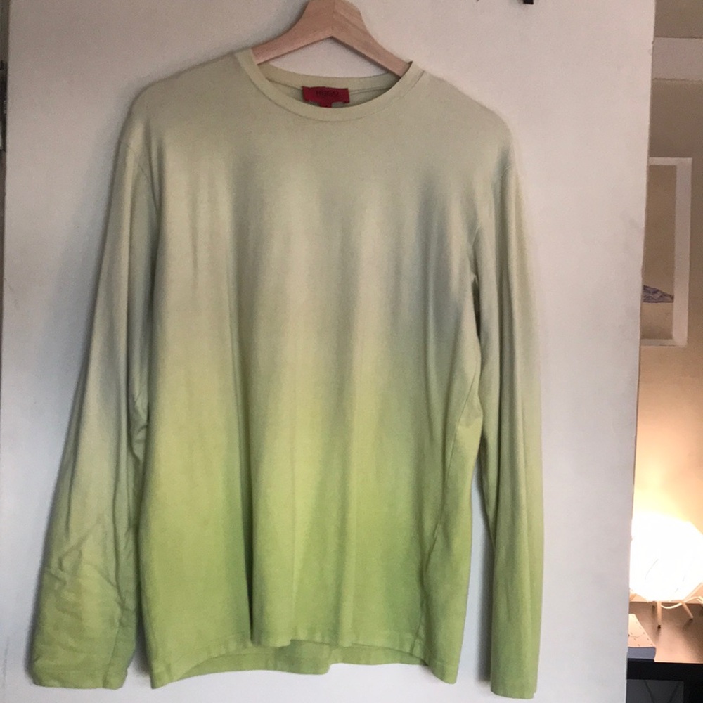 Hugo BOSS long sleeve gradient tee